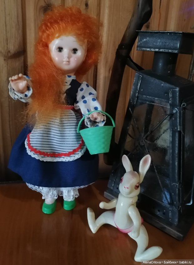 Кукла Красная шапочка СССР (фото 5)