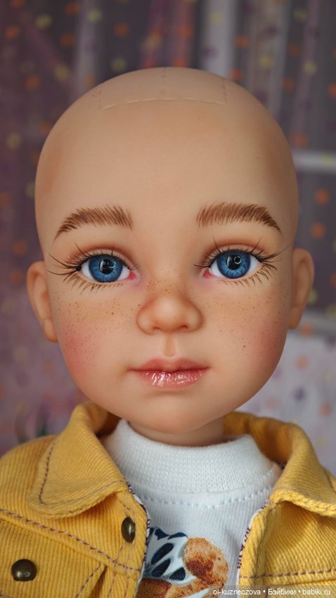 Голубоглазый шатен ООАК на базе Дианы от Империя Кукол (фото 8)