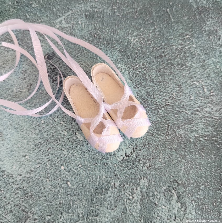 Балетки на завязках 4,3*1,6см (фото 4)