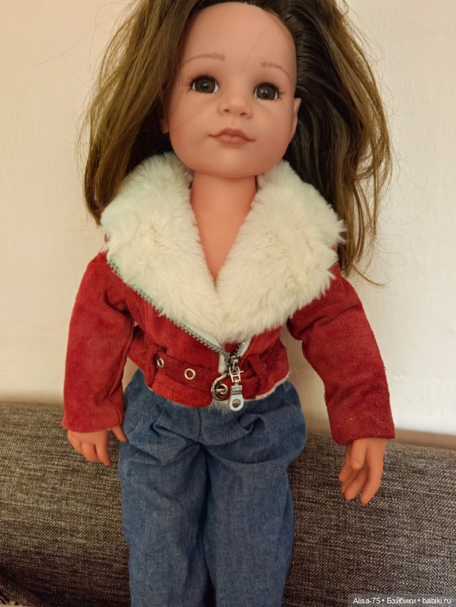 Куртка дубленка — Одежда для кукол (фото 3)