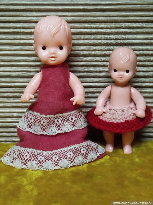 Редкие пупсики времён СССР (Чехословакия)