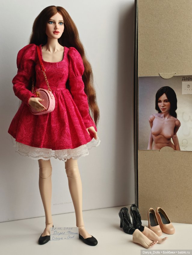 Авторская кукла BJD от Анатолия Жукова, Дарья 35 см (фото 5)