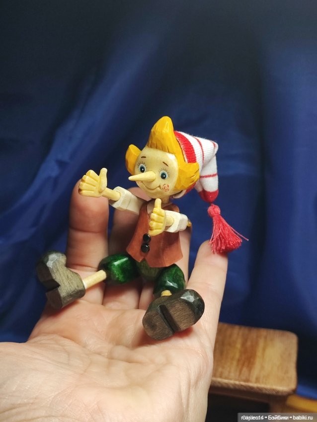 Буратино как из сказки — Авторские игрушки (фото 4)