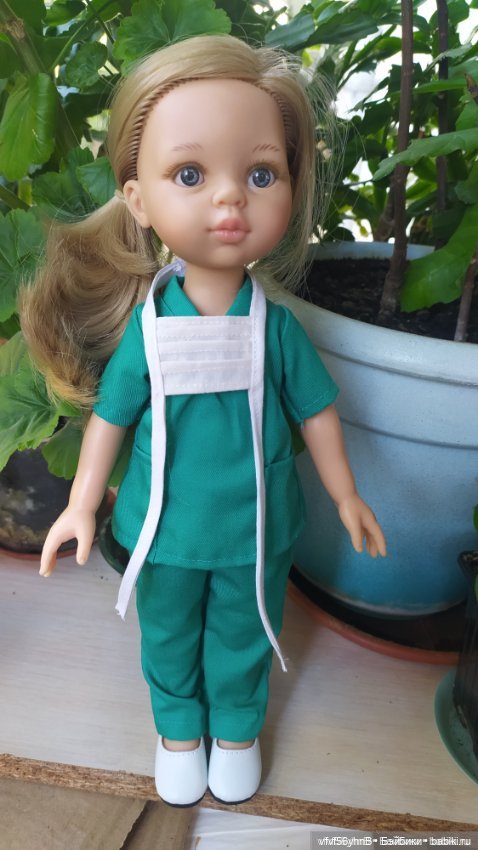 Кукла-врач коробочная на теле 15-17 года