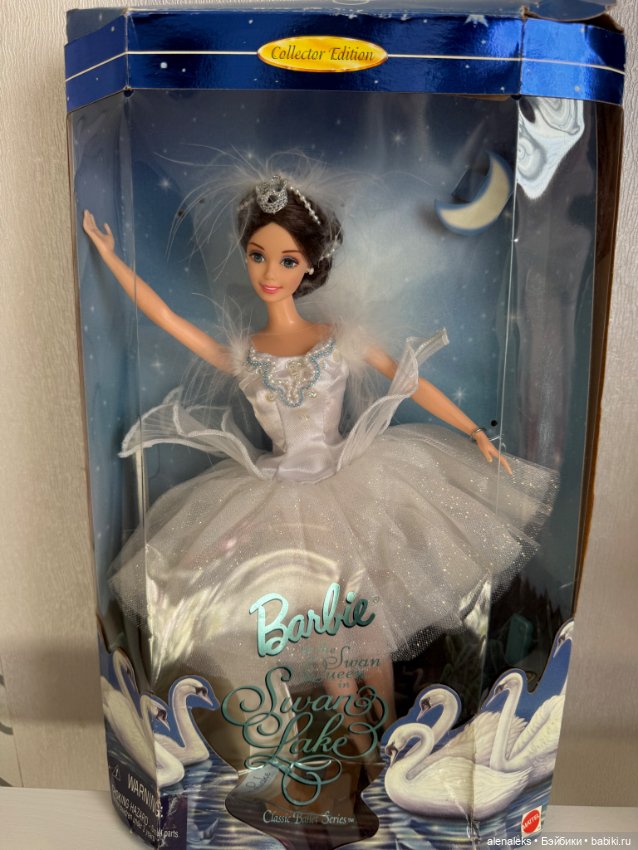 Барби балерина 1997 Barbie Queen Swan Lake