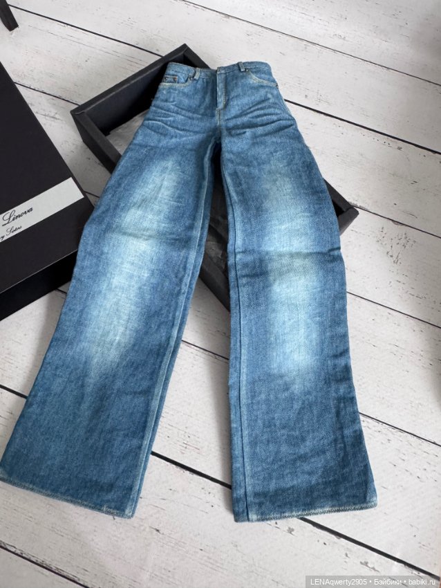 Джинсы для кукол сестер Поповых