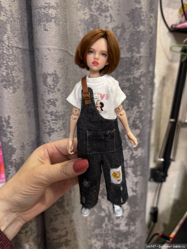 Три комбинезона на рост 20 см (фото 5)