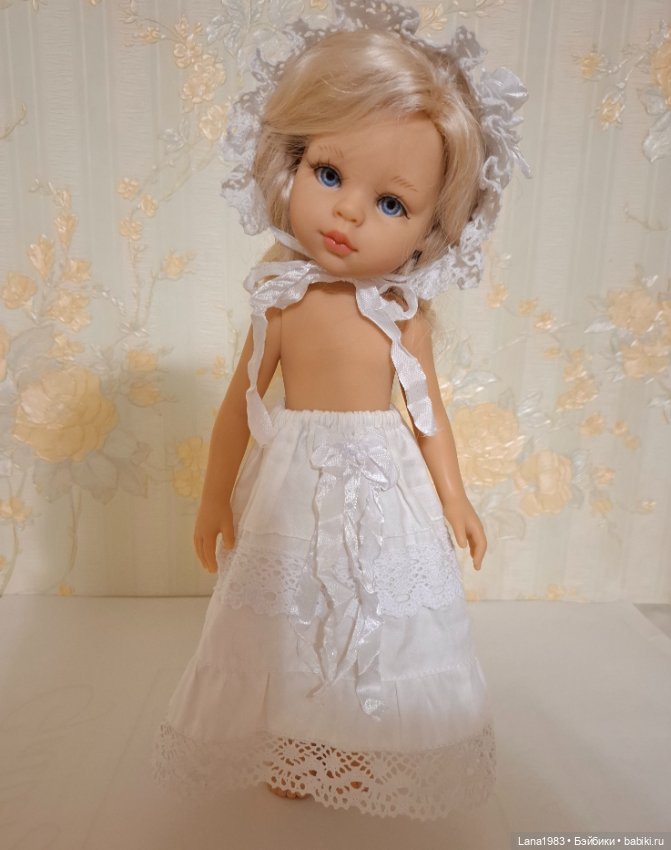 Чепец и подъюбник для Паола Рейна