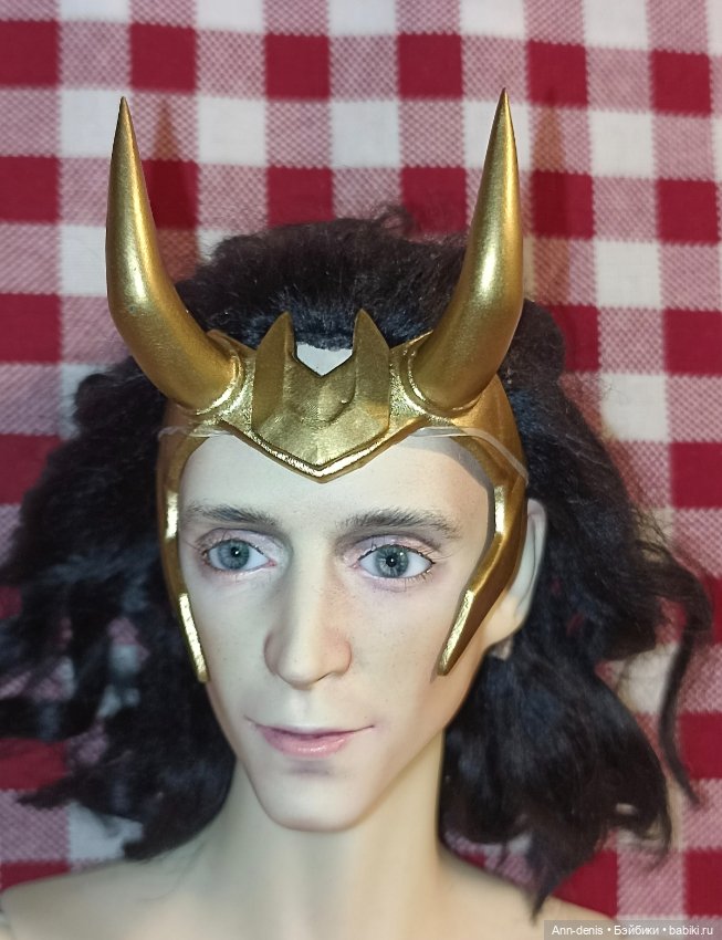 Голова Тома Хиддлстона на теле Dollshecraft Mistic (фото 7)