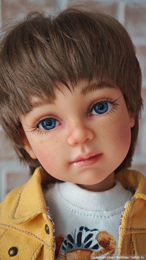 Голубоглазый шатен ООАК на базе Дианы от Империя Кукол (фото 6)