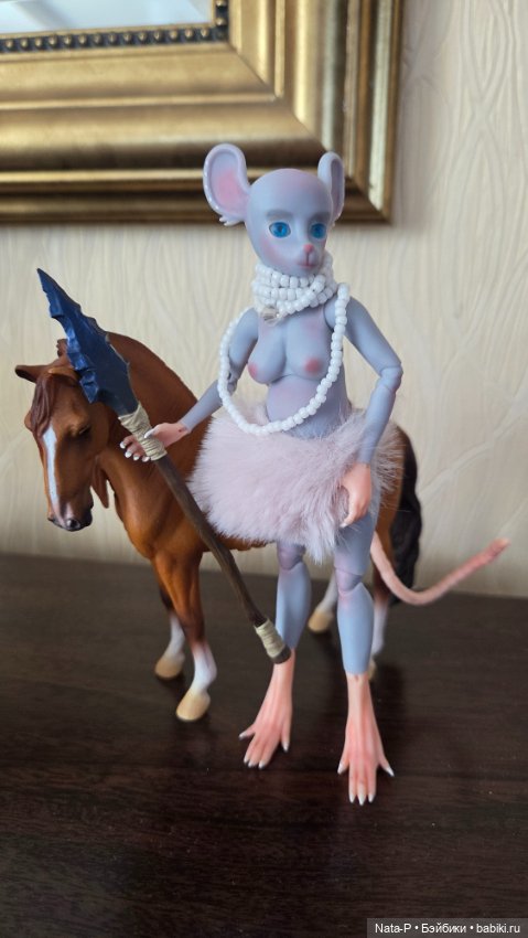 Продам мышь в положении — Авторские куклы (фото 4)