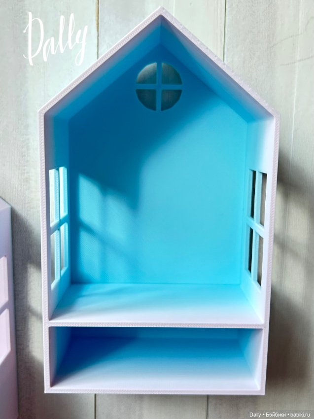 Домик мини «на стену». 3д-печать (фото 5)