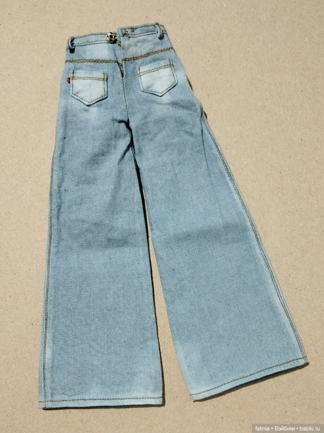 Реалистичные джинсы на Tender малышек и новых подростков (фото 3)