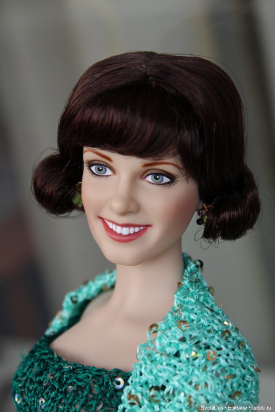 Кукла париковая Сэнди от Франклин Минт (фото 5)
