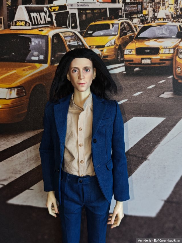 Голова Тома Хиддлстона на теле Dollshecraft Mistic (фото 8)