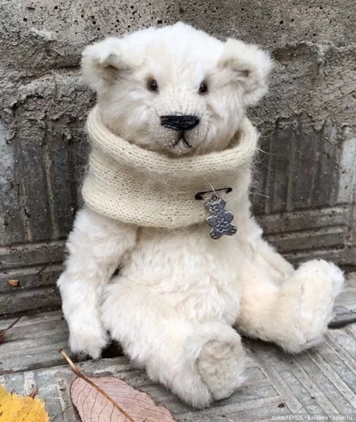Мишка тедди ручная работа авторский коллекционный (фото 6)