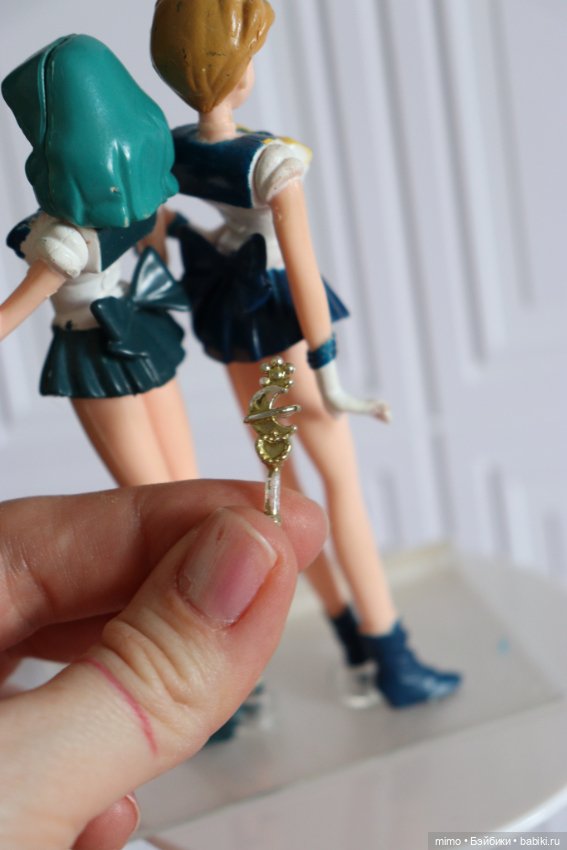 Сейлор Уран и Нептун Bandai фигурки 90х (фото 4)