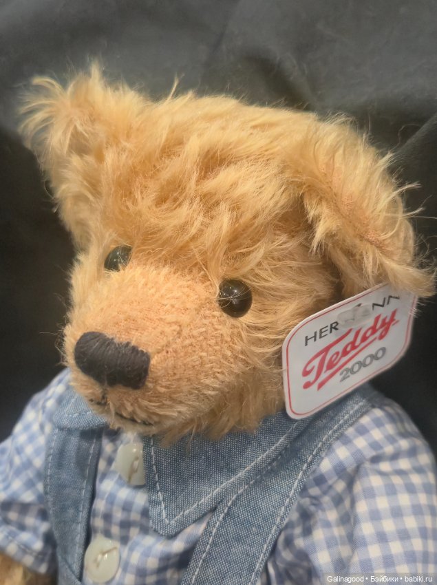 Мишка Hermann — Авторские игрушки (фото 4)