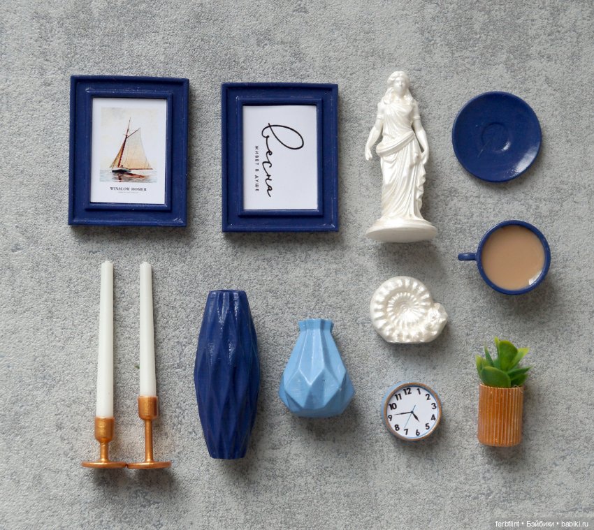 Набор декора №4 в масштабе 1:6 (фото 6)