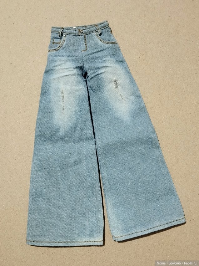 Реалистичные джинсы на Tender малышек и новых подростков (фото 2)