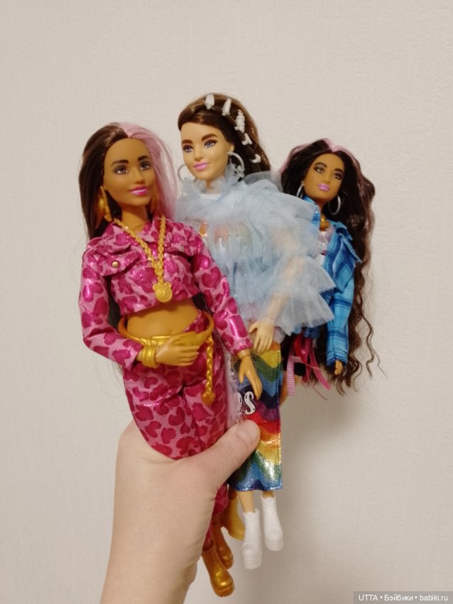 Лот кукол Barbie extra — Игровые куклы