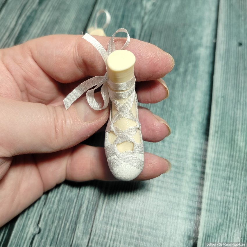 Балетки на завязках 4,3*1,6см (фото 6)