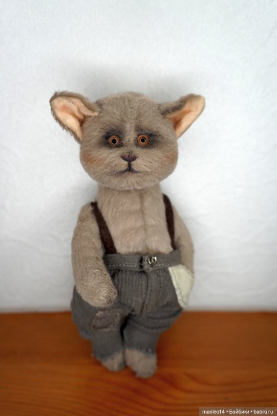 Авторская игрушка Котик Васенька