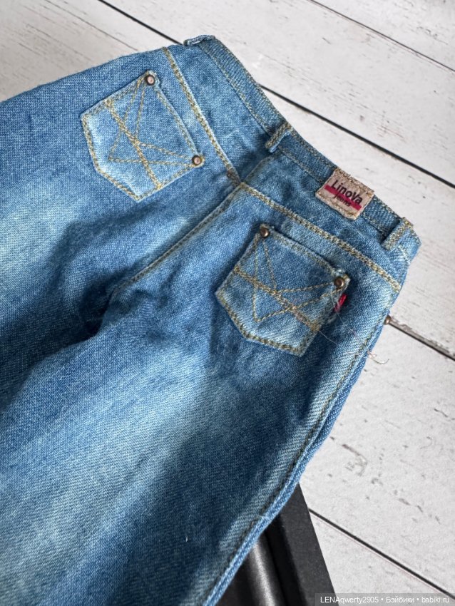 Джинсы для кукол сестер Поповых (фото 3)