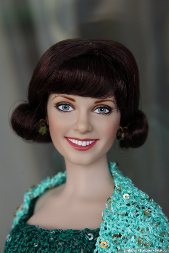 Кукла париковая Сэнди от Франклин Минт (фото 3)