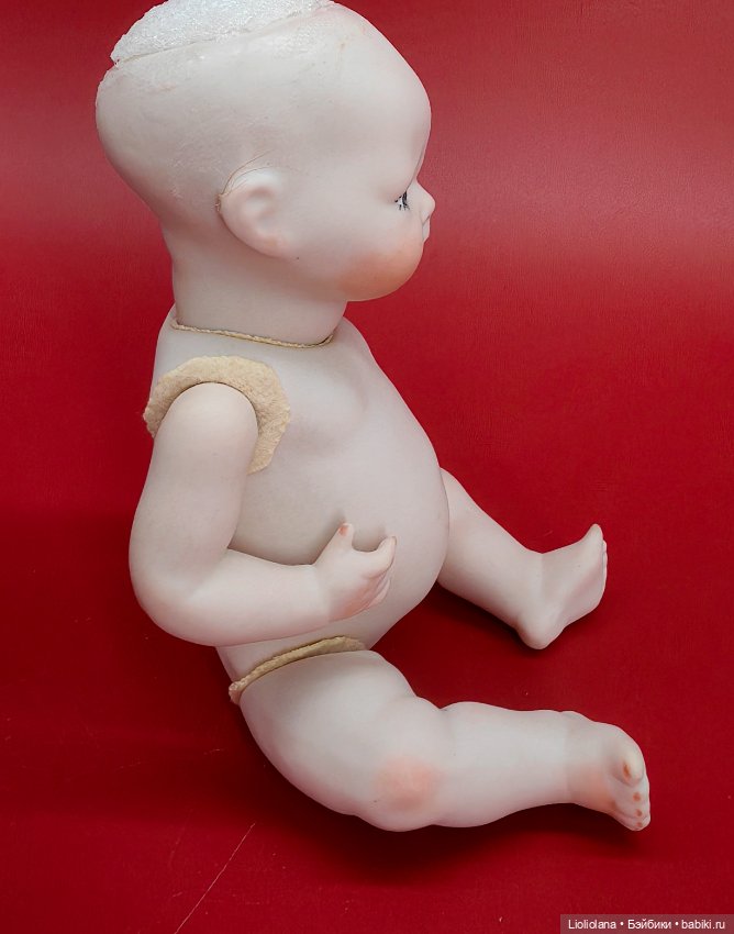 Авторская реплика антикварной куклы США 1984 г (фото 5)