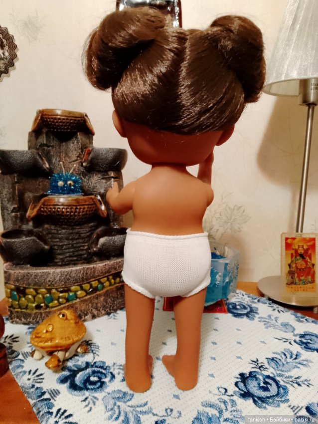 Кукла виниловая 30 см Пиппа Латина, НЮД (фото 4)