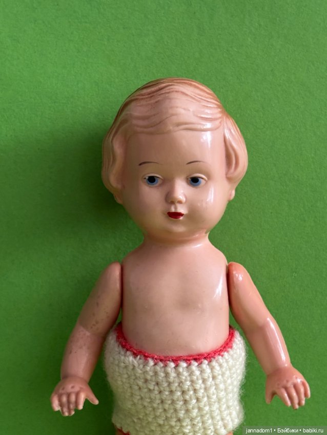 Куколка Edi из колкого пластика, высота 16 см (фото 2)