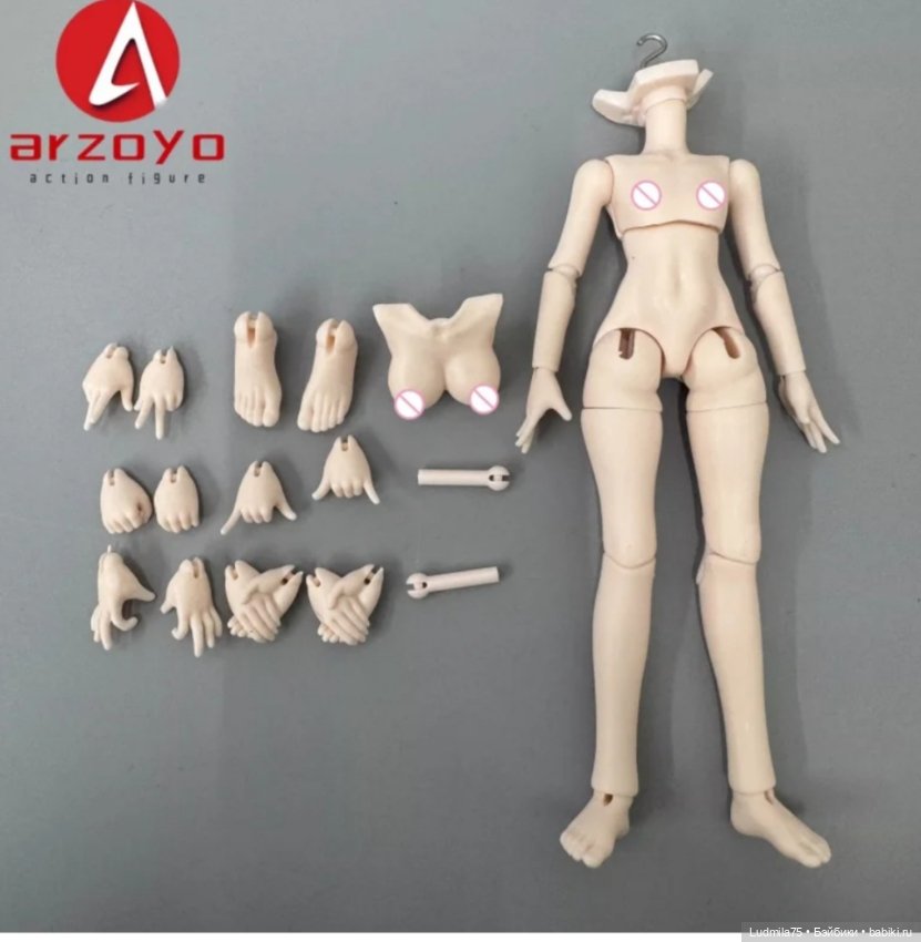 Тело шарнирное — Тела и головы для кукол