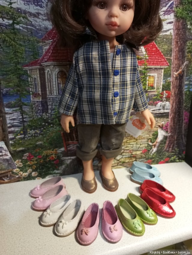 Летние туфельки лодочкой на Паола Рейна (фото 2)