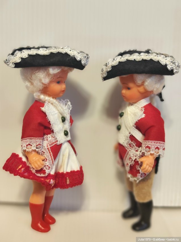 Пара винтажных пажей Германия 70-е г (фото 4)