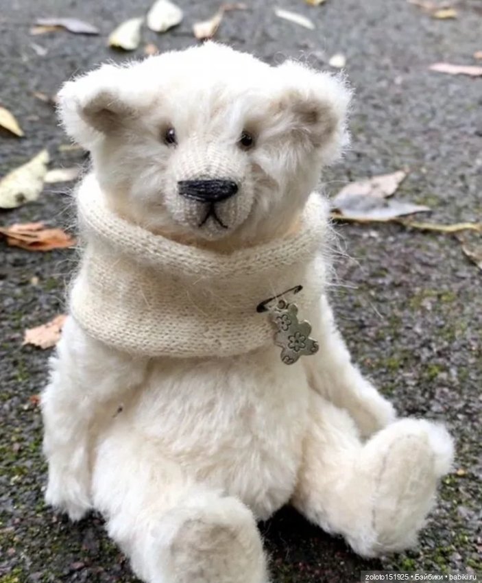 Мишка тедди ручная работа авторский коллекционный (фото 3)