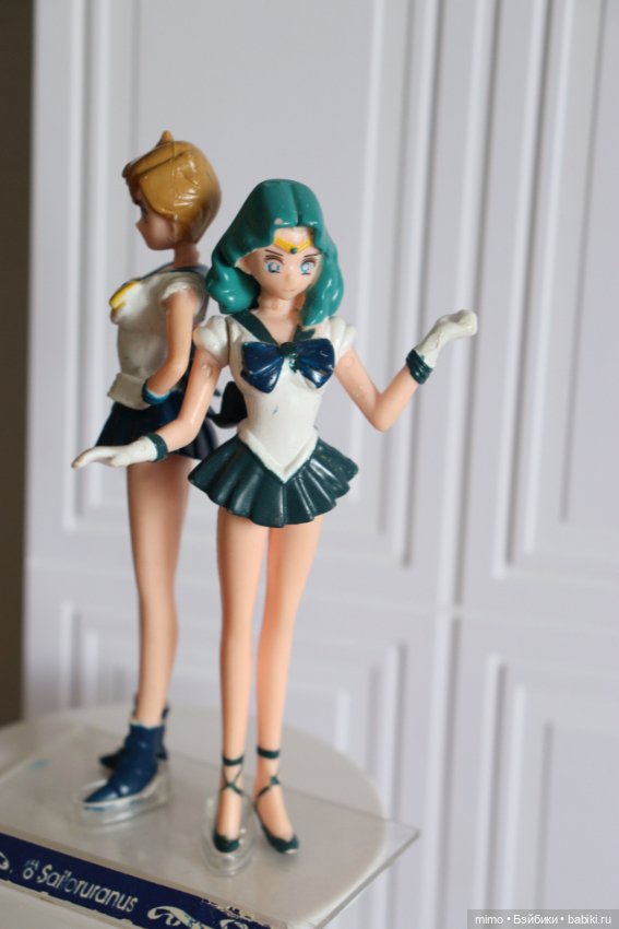 Сейлор Уран и Нептун Bandai фигурки 90х