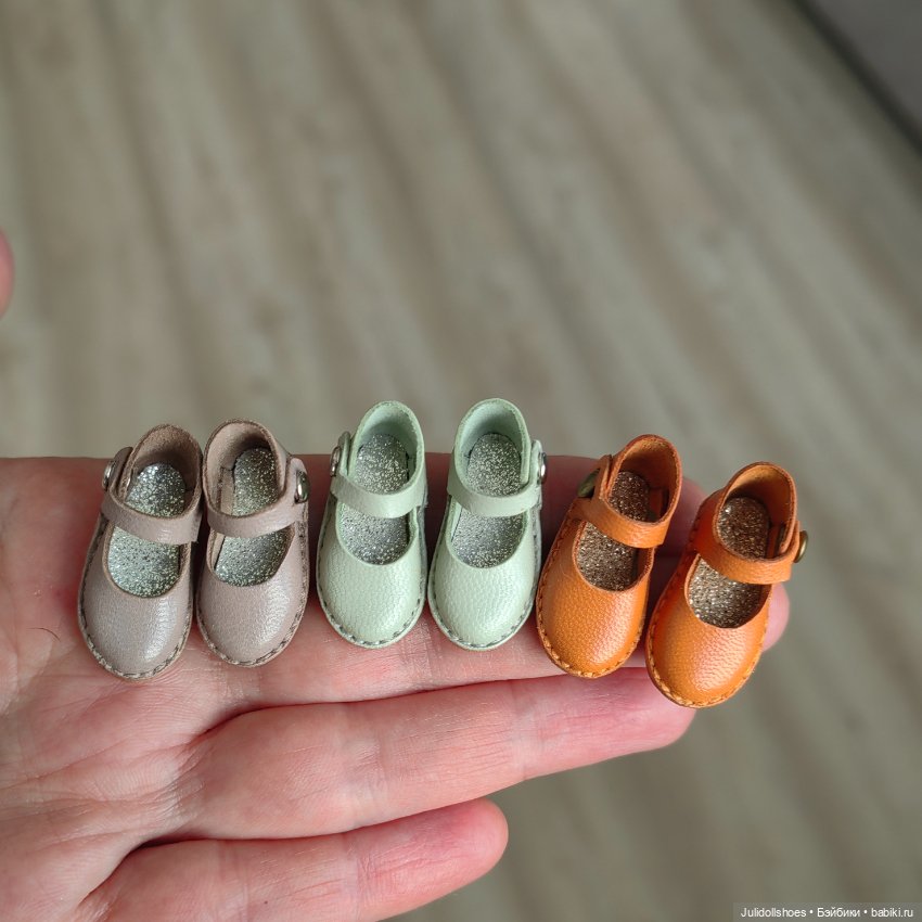 Туфли 2,5*1 см — Обувь для кукол (фото 3)