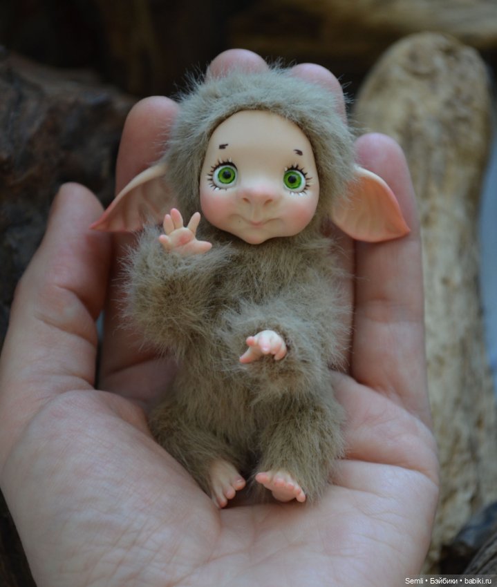 Малыш-тролль зеленоглазый (фото 6)