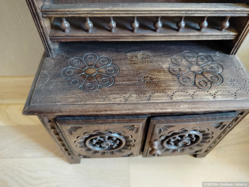 Антикварный Бретонский буфет (фото 4)