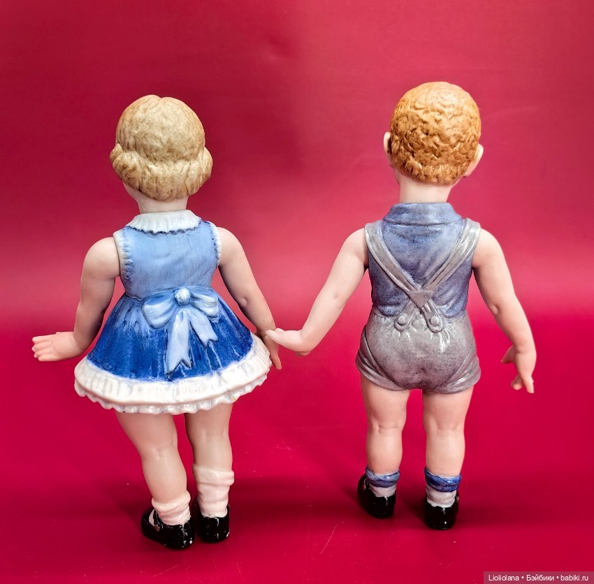 Пара малышей по молду Paul Jackson США (фото 3)