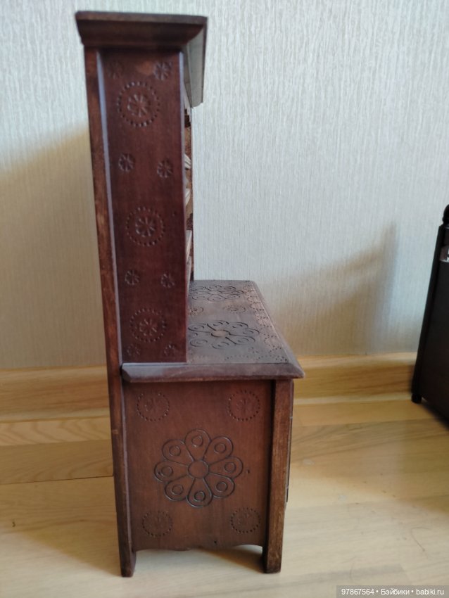 Антикварный Бретонский буфет (фото 9)