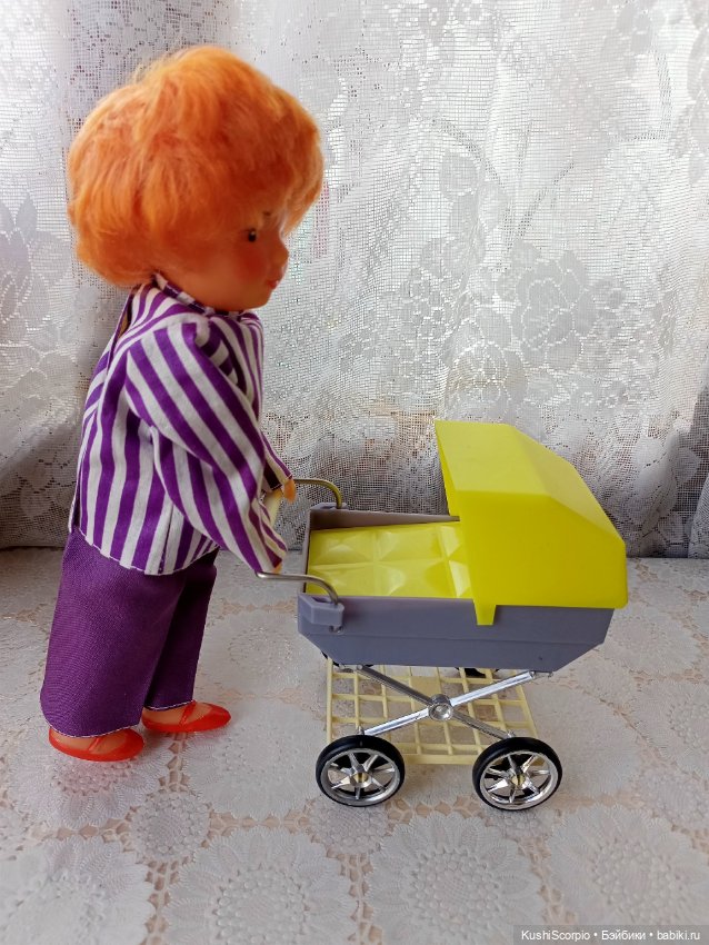 Marite (Марите), кукла с коляской (фото 4)