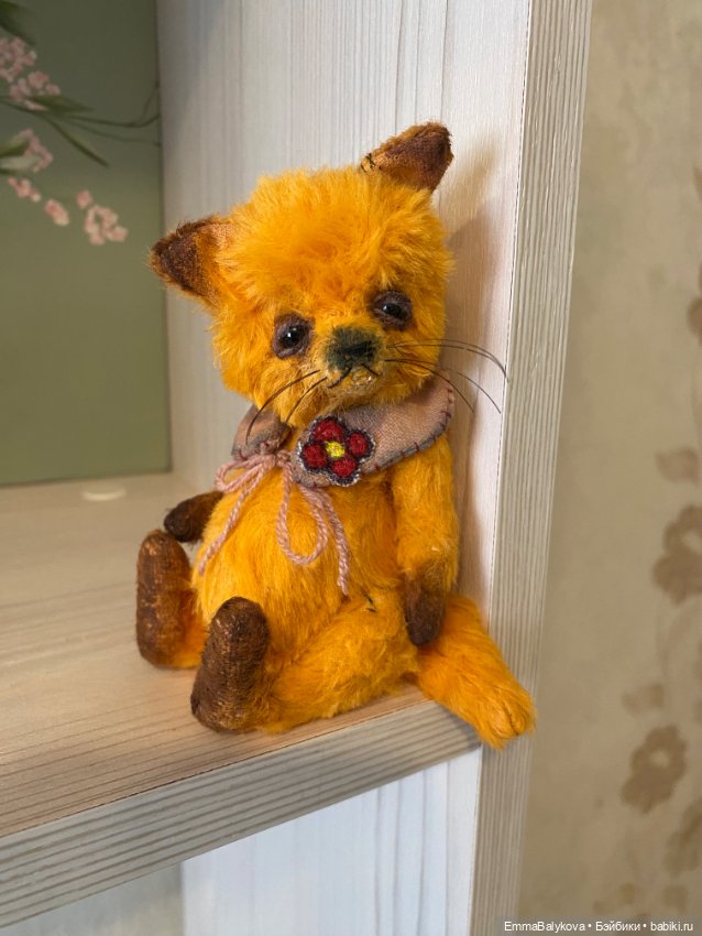 Лисичка Патрисия 🍓 — Авторские игрушки (фото 3)