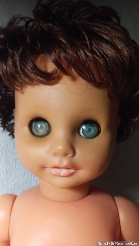 Кукла гдр Демуза с зубками в ремонт, реставрацию (фото 6)
