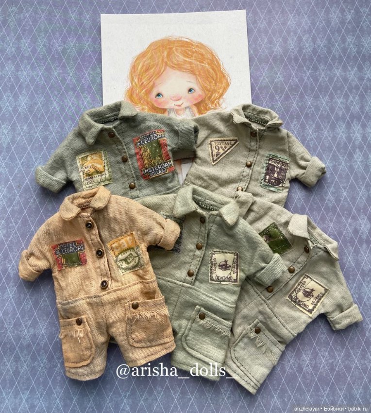 Комбинезон для Blythe, holala, monst doll, Luka