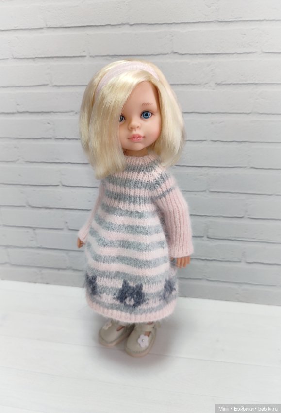 Платье Котики для кукол Паола Рейна Paola Reina (фото 3)