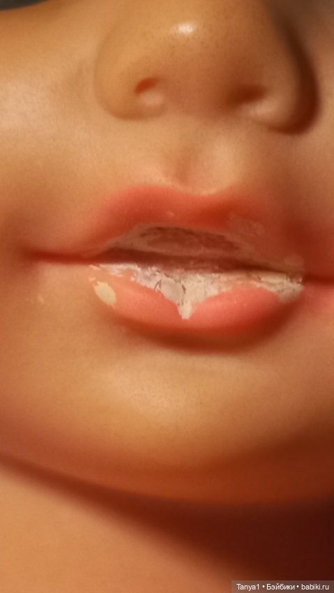 Кукла гдр Демуза с зубками в ремонт, реставрацию (фото 4)