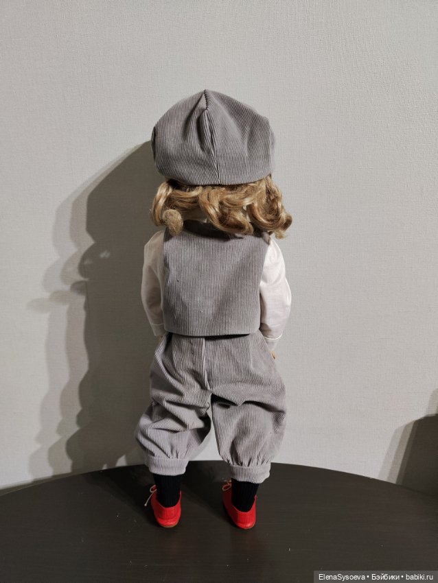 Костюм для антикварной куклы мальчика (фото 2)