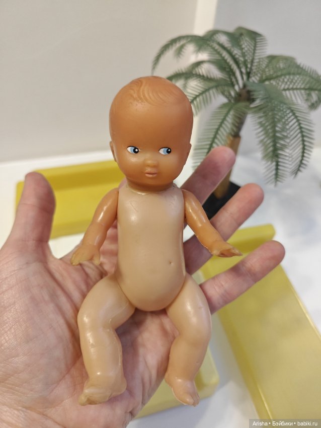 Лот пупсик с мебелью СССР (фото 3)